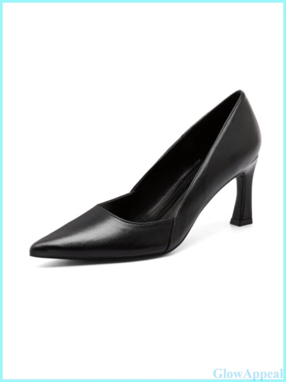 Pointed Toe Kitten Heel Pumps 3IN Slip-On Formal Wedding Shoes